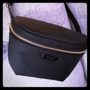 NWT! Kate Spade Dawn Black Belt Bag Fanny Pack